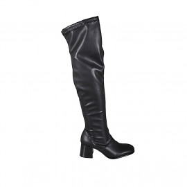 Woman's over-the-knee boot...