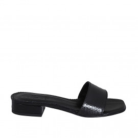 Woman's open mules in black...