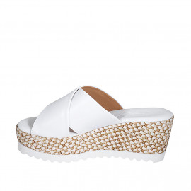 Woman's mules in white... 2