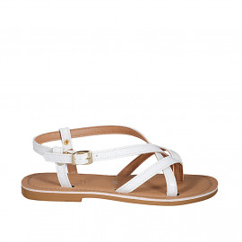 Woman's thong sandal in...