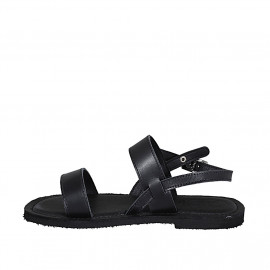 Woman's sandal in black... 2