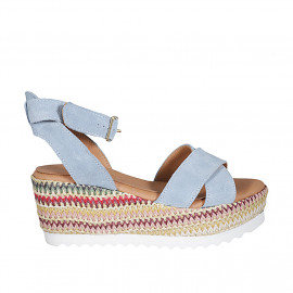 Woman's strap sandal with...