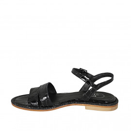 Woman's sandal in black... 2