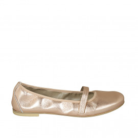 Woman's ballerina shoe with...