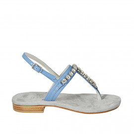 Woman's thong sandal in...