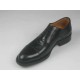 Scarpa stringata Oxford con puntale da uomo in pelle colore nero - Misure disponibili: 52