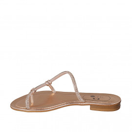 Woman's thong mules with... 2