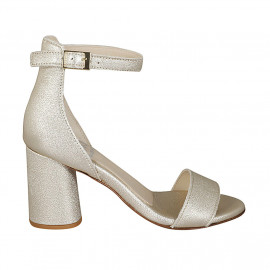 Woman's open shoe with...