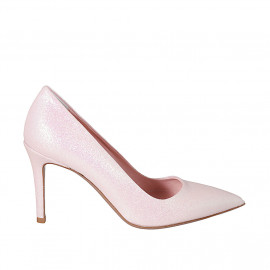 Woman's pump in rose...