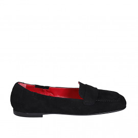Woman's loafer with squared...