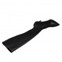 Stivale a punta sopra al ginocchio da donna in pelle ed elasticizzato nero tacco 7 - Misure disponibili: 33, 42