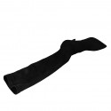 Stivale a punta sopra al ginocchio da donna in camoscio ed elasticizzato nero tacco 7 - Misure disponibili: 33, 42, 43