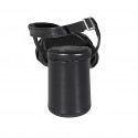 Sandale pour femmes en cuir noir talon 7 - Pointures disponibles:  32, 42