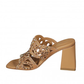 Woman's mules with crystal... 2