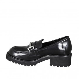 Woman's mocassin in black... 2