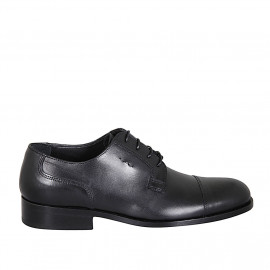 Men's laced derby shoe in...