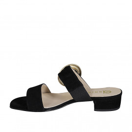 Woman's mules in black... 2