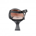Slingback da donna in vernice nera tacco a rochetto 5 - Misure disponibili: 35