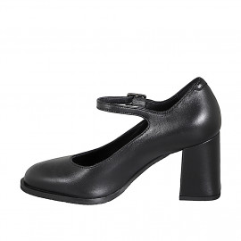 Runde Mary-Jane-Pumps aus... 2