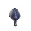 Escarpin à bout pointu pour femmes en cuir verni bleu talon 5 - Pointures disponibles:  32, 33, 34, 35, 42, 43, 44, 45