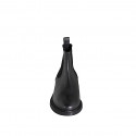Bottine avec élastiques pour hommes en cuir noir - Pointures disponibles:  36, 37, 38, 46, 47, 48, 49, 50, 51, 52, 53, 54