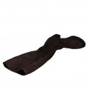 Stivale alto al ginocchio da donna in camoscio ed elasticizzato testa di moro tacco 6 - Misure disponibili: 32, 33, 34, 35, 42, 43, 44, 45