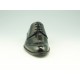 Scarpa derby stringata elegante da uomo in pelle nera - Misure disponibili: 52