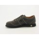 Chaussure sportif à lacets pour hommes en cuir marron - Pointures disponibles:  36