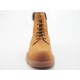 Bottine avec lacets pour hommes en cuir ocre et marron - Pointures disponibles:  47