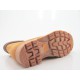Botin con cordones para hombre en piel de color ocre y marron - Tallas disponibles:  47