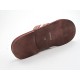 Chanclas de dedo para hombre en piel de color beis y cognac - Tallas disponibles:  47