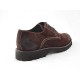 Chaussure à lacets pour hommes en daim marron - Pointures disponibles:  47