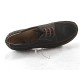 Scarpa stringata sportiva da uomo in pelle nabuk colore nero - Misure disponibili: 50