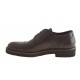 Zapatos con cordones y puntera para hombre en piel marrón - Tallas disponibles:  46, 51