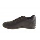 Chaussure sportif à lacets pour hommes en cuir marron foncé - Pointures disponibles:  36, 47