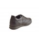 Chaussure sportif à lacets pour hommes en cuir marron foncé - Pointures disponibles:  36, 47