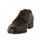 Scarpa elegante stringata derby con puntale da uomo in pelle marrone scuro - Misure disponibili: 50
