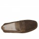 Mocasin para hombres en gamuza marron - Tallas disponibles:  52