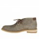 Men's laced ankle shoe in grey suede - Available sizes:  46