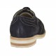 Scarpa casual derby stringata con lavorazioni Brogue da uomo in camoscio blu scuro - Misure disponibili: 46