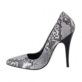 Women's pump shoe in black... 2