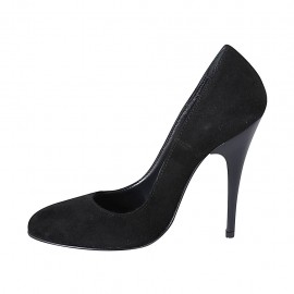 Women's pump shoe in black... 2