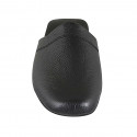 Pantofola da uomo in pelle nera - Misure disponibili: 47, 48, 49, 51