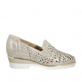 Damenmokassin mit...