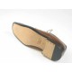 Scarpa derby stringata da uomo in pelle colore marrone - Misure disponibili: 46, 52