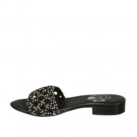 Woman's mules with studs in... 2