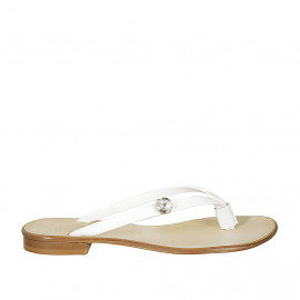 Damenzehenpantolette mit...