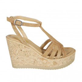 Woman's strap sandal in...